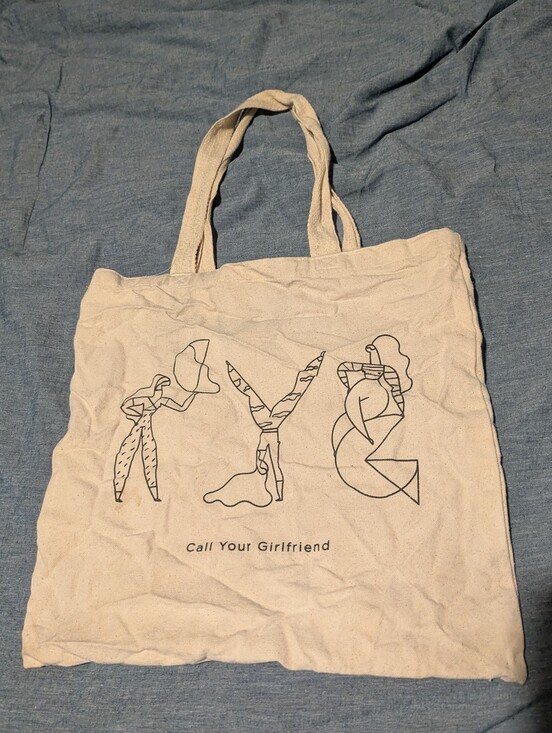 Handbags - Call Your Girlfriend Cotton Tote Bag